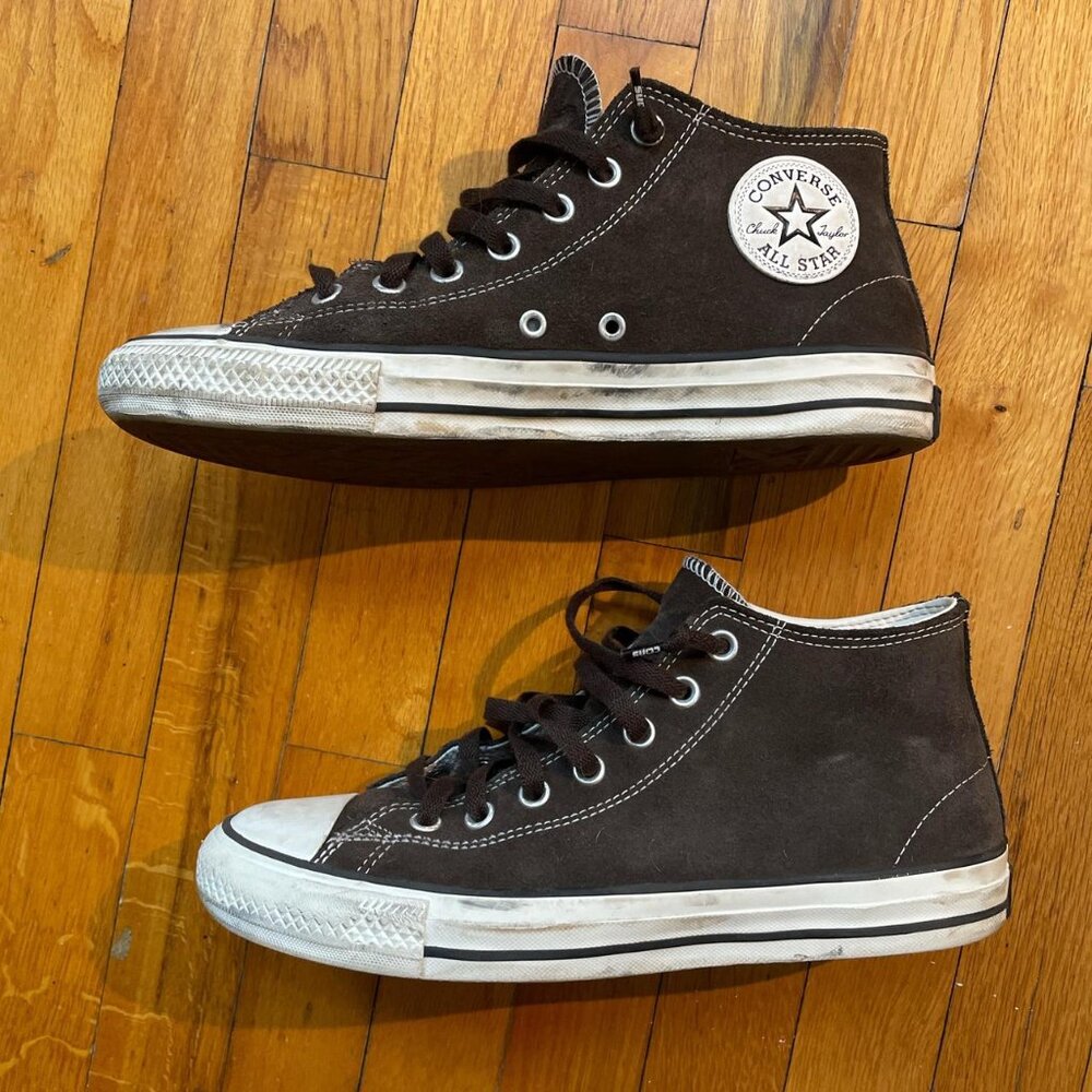 Brown Converse All Star Sneakers, Men’s Size 8.5
